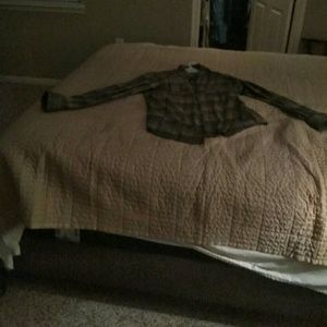 Men Button Down Shirt with the tag